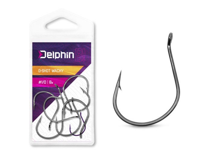 HAMEÇON B! D-SHOP WACKY  8 PIÈCES DELPHIN