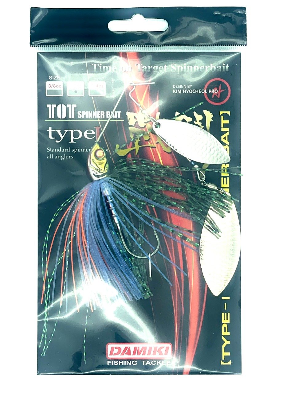 Leurre DAMIKI TOT Spinnerbait Type 1 - Foudepeche