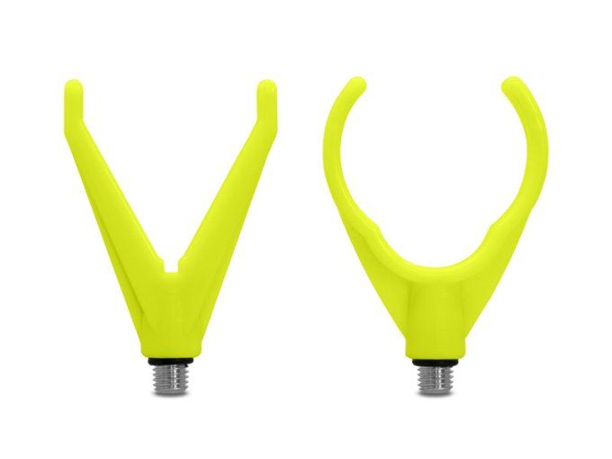  LOT DE SUPPORT DE CANNE HOLDSET FLUO JAUNEDELPHIN  